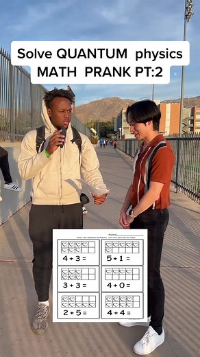 Funny Math Interview Prank - Solving Easy Math Problems in Public