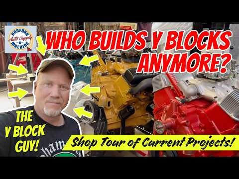 Y Block Guy's Garage Journal: Current Build Projects & Shop Tour Hanford Auto Supply & Machine