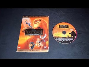 Opening to The Lion King: Platinum Edition 2003 DVD (Disc 1)
