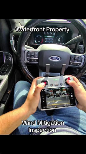 Wind Mitigation Inspection for Waterfront Inspection 🏠 #waterfront #waterfrontproperty #windmitigations #inspection #windmitigation