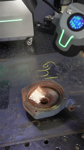 Laser Cleaning 40 Years of Rust with the Xlaserlab Q1