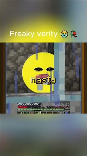 Freaky verity 😭😭 #minecraft #verity