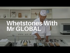 How To Use Global Knives Whetstones & Ceramic Stones with Mr Global