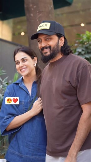 Ritesh Deshmukh And Genelia D'Souza Look So Lovely Together 😍❤️ #riteishdeshmukh