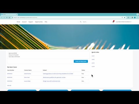 Salesforce Experience Cloud document generation and signing via DocuSign custom integration