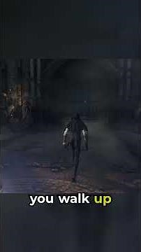 Finally using the infamous door in Bloodborne