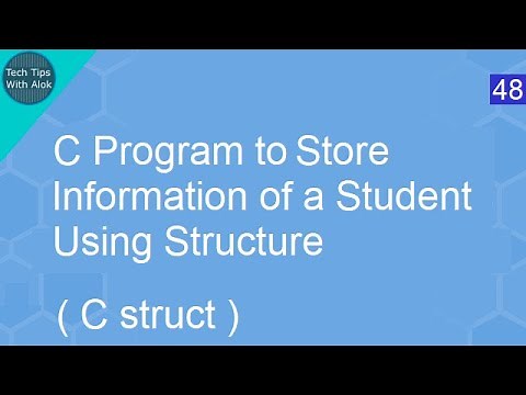 C Program to Store Information of a Student Using Structure