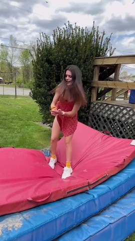 @nicoleskirts on Instagram: "proof gymnastics is extremely dangerous"