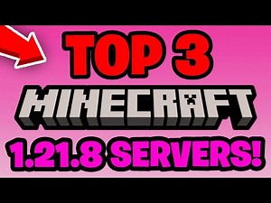 TOP 3 Minecraft Servers For 1.21.8! | 2025