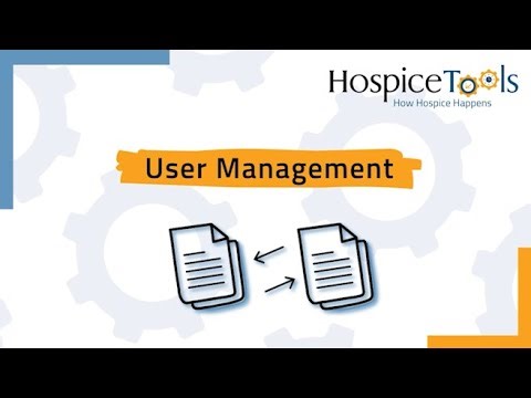 Hospice Tools EMR: User Management
