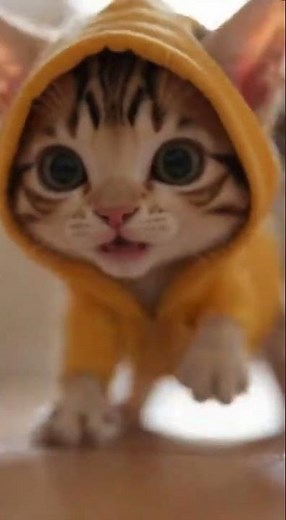 🐱💨 Kitten Chases Mouse | Cutest Cat & Mouse Moment EverKitten Chases Mouse