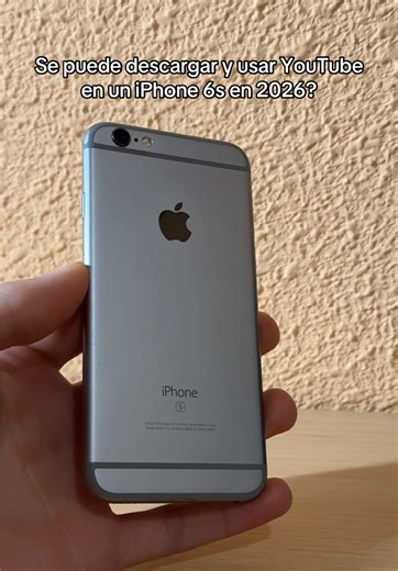 Cómo usar YouTube en iPhone 6s en 2026