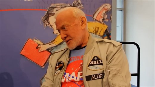Astronaut Buzz Aldrin opens up about the historic moon landing