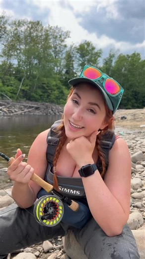 Isla Moon on Instagram: "I was so sad 😂 he got away!! #fishing"