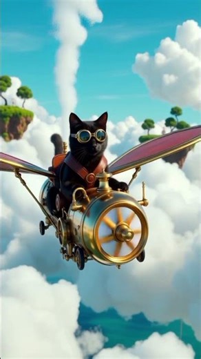 "Sky Captain Cat: Flying in Style"