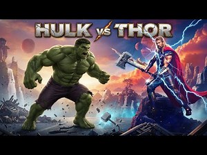 Thor vs Hulk: The Earth-Shaking Battle of the Avengers