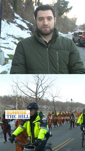 Buddhist monks on a 2,300-mile journey to advocate for peace and unity have officially entered the nation's capital after starting their trek in Fort Worth, Texas, more than three months ago. The monks entered the District just after 8 a.m. Tuesday, after crossing over the Chain Bridge. Keep up with the monks' journey on DC News Now and Sunrise on The Hill. | DC News Now