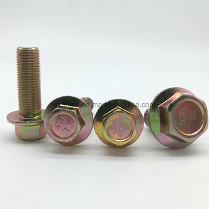 [Hot Item] Ppap Level 3 High Strength Hex Flange Bolt Screw Full Thread