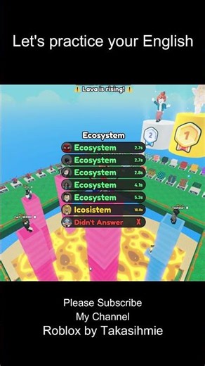 Let's learn English Spelling while playing Roblox Part-15 #roblox #learnenglish