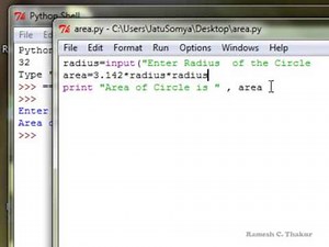 A Computer Program and types of Errors (Python)