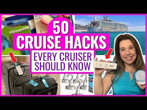 50 GENIUS CRUISE HACKS: Save Money, Pack Better & Get Organized for your Cruise!