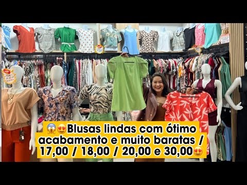 😱😍Beautiful blouses with excellent finishing and very cheap / 17.00 / 18.00 / 20.00 and 30.00😍