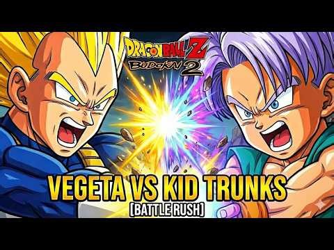 Vegeta vs Kid Trunks [Battle Rush] - Dragon Ball Z: Budokai 2 Gameplay