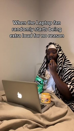 Dealing with a Noisy Laptop Fan: Personal Fan Meme