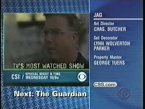 WCBS (CBS) split-screen credits [March 18, 2003]