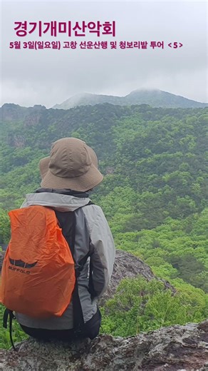 #경기개미산악회#산악회#고창#선운산#청보리밭#정기산행#25.5.3#진빼이초보#5