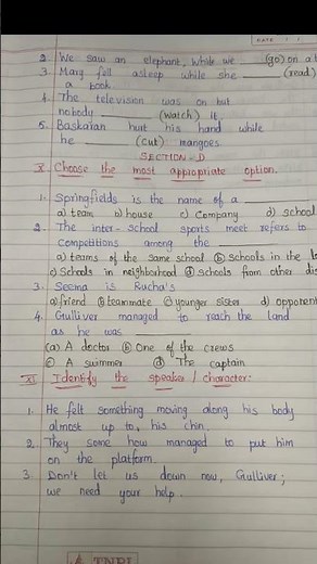 6th -ENGLISH --2nd Term summative exam--2022