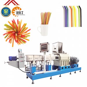 [Hot Item] Automatic Drinking Straw Making Equipment Food Grade Edible Rice Straws Making Machine