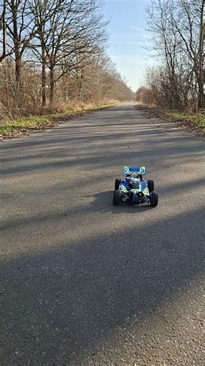 Carson Stormracer Nitro Rc Car burning nitro/spring air mixture