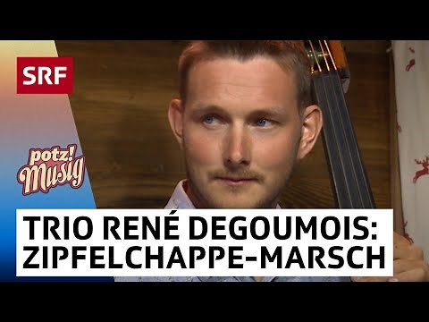 Ländlertrio René Degoumois: Bündner Zipfelchappe-Marsch | Potzmusig | SRF