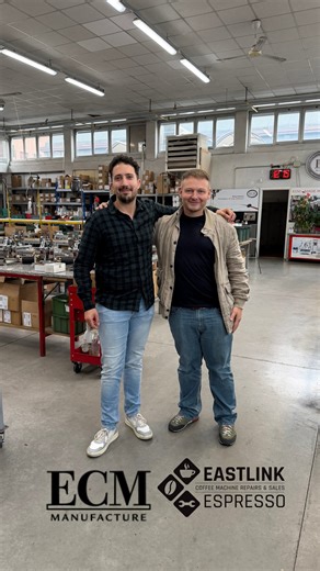 Meet Michael during our visit in Milan - the man behind ECM coffee machines.🇮🇹🇩🇪 Michael’s vision drives every machine that leaves the factory A family passion for coffee - a true love for espresso craftsmanship ☕️☕️ #melbournecoffee #eastlinkespresso #ecmespresso #weliveespresso #ecmcoffeemachines #melbournecoffeemachines | Eastlink Espresso Repairs & Sales