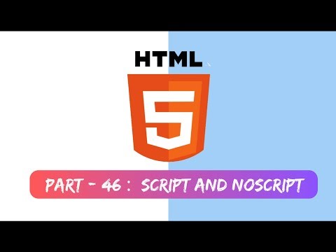 Complete HTML Tutorials for Beginners | Part 46 Script and NoScript Tag in HTML| #html #codingroot