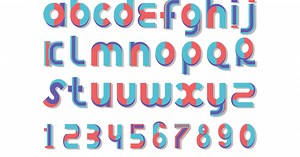 Animated Colorful Alphabet