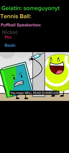 fake collab, voice act for bfdia ig #voiceover #voiceacting #bfdi #voiceeffects #art #animation