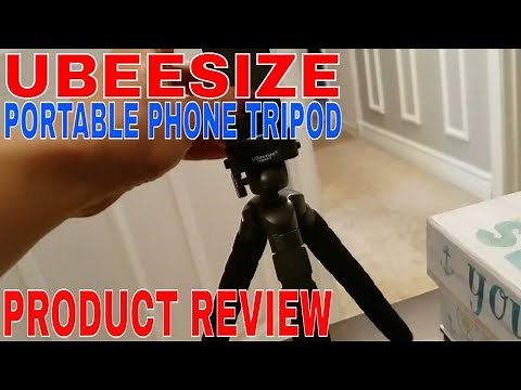 ✅ How To Use UBeesize Portable Phone Tripod Review 🔴