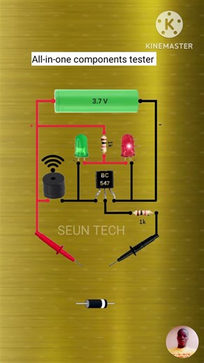 How to Make a Components Tester in 60 Seconds | Easy DIY Electronics