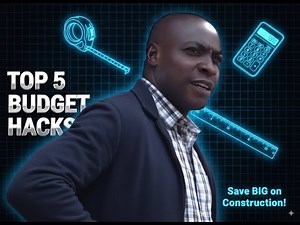TOP 5 Budget Hacks for Construction | Save BIG + Free Guide!