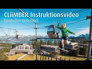 Kletterturm CLiiMBER am Flumserberg - Instruktionsvideo DE