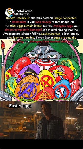🥀 Broken Eggs = Broken Avengers? Doomsday Dark Truth Revealed ! #shorts #marveldetails #mcu