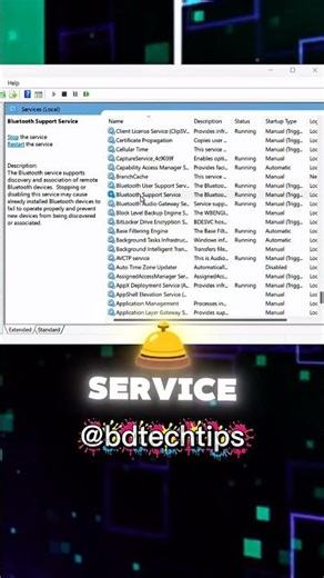 Solve Bluetooth Issues on your PC #PCTips #TechTips #computertips #PCHacks #TechTricks #bdtechtips