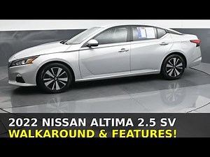 2022 Nissan Altima 2.5 SV – Smart, Stylish & Fuel Efficient!