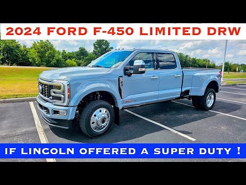 2024 Ford F-450 Limited Dually Diesel - Fords Best Super Duty For The Money? POV Review & Test Drive