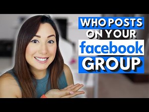 stop others posting on your facebook group | Who can post on your facebook group
