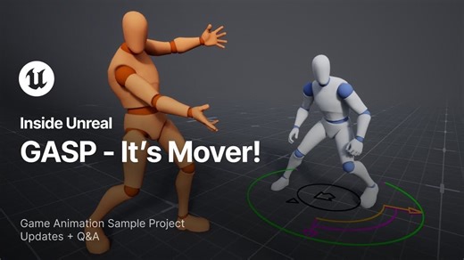 Game Animation Sample UE5.7 新版运动匹配系统测试