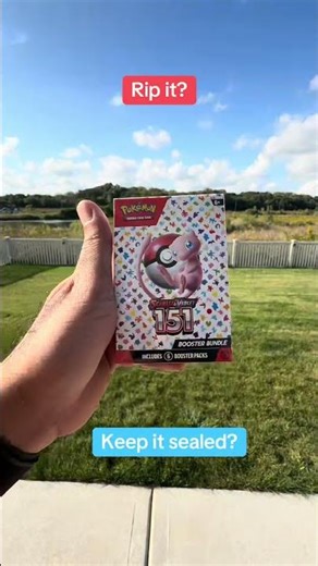 Pokémon 151 Booster Bundle! Rip it or Not?