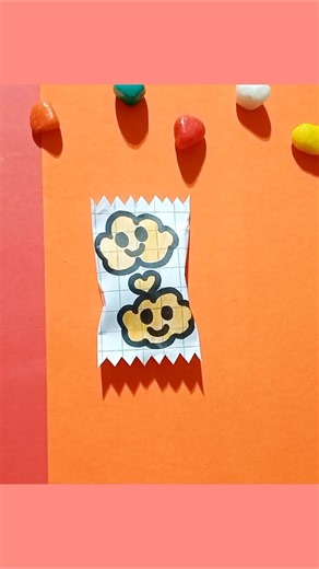 Chocolate gift packing tutorial || Paper candy 🍬 wrapping ideas💡#artandcraft #papercraft #ytshorts